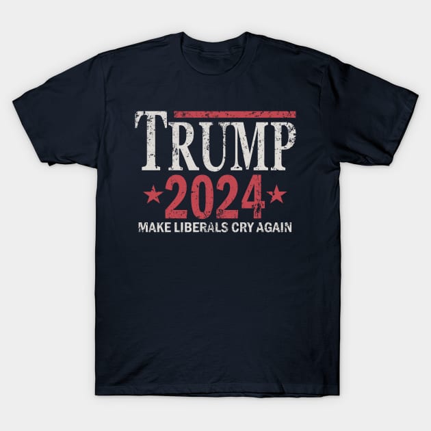 Vintage Trump 2024 T-Shirt by Etopix